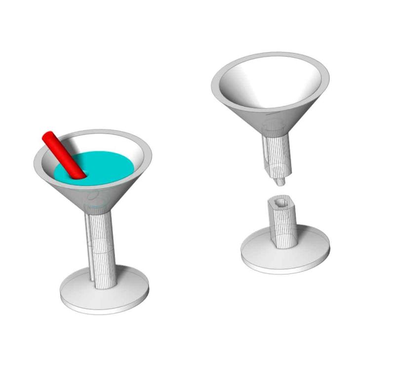 Martini Glass for Dummy 13