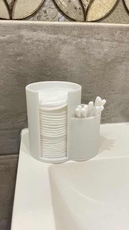 Cotton pad holder