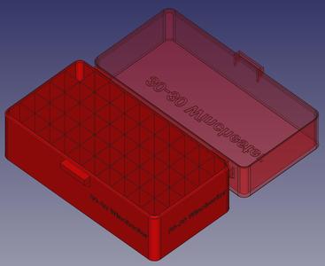 .30-30 Winchester, Head Down, Spring Latch, PIP Hinge Modular Ammo Box