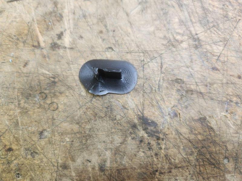 E-Flite Timber Battery Hatch Latch Fixed