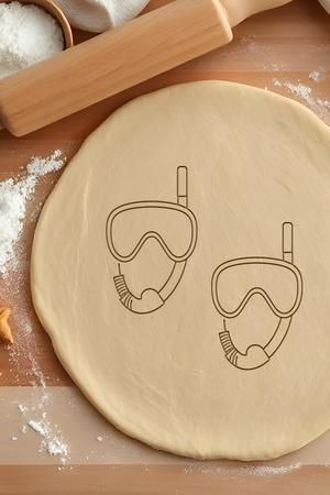 Snorkel Cookie Cutter, Biscuit Cutter