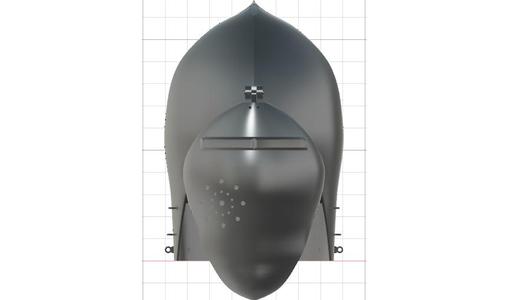 Klappvisor Bascinet