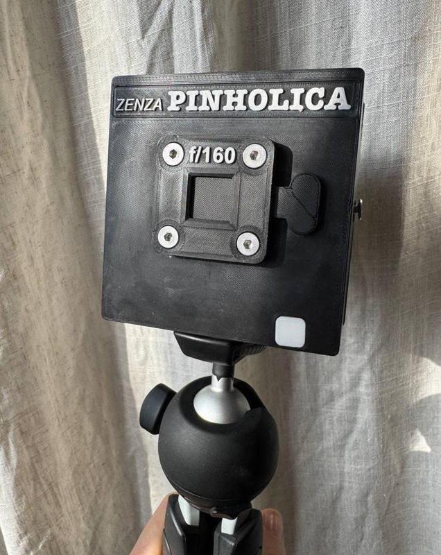 Zenza Pinholica -- pinhole adapter for Bronica SQ back 44mm