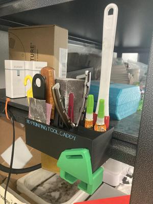 Tool Caddy for Resin 3D Printing