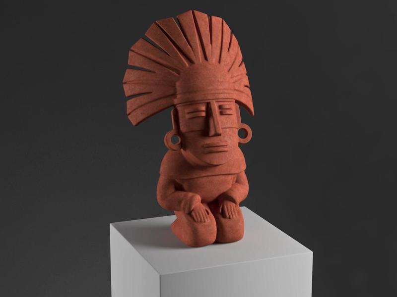 Aztec sculpture  (LQ)