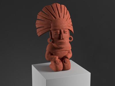 Aztec sculpture  (LQ)