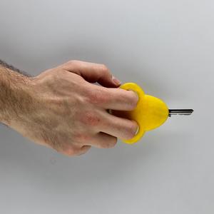 Key holder with holes