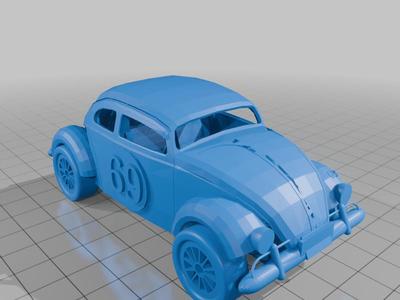 VW Beetle Rally Car