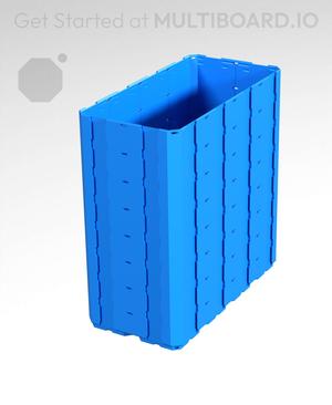 2x4x4 - Full Multipoint Rail - Multibin Shell