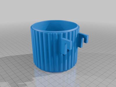 POT A FLEUR POUR PANNEAU PERFORE IKEA SKADIS