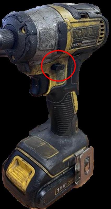 N399342 Forward and Reverse Bar for Dewalt Drill