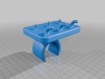 Milwaukee stick transfer pump peg board holder