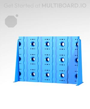 4x3 - 3x Stack - Double-Sided Multipoint Plate