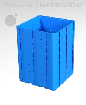 3x3x4 - Full Multipoint Rail - Multibin Shell