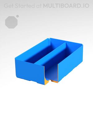 2x3x1 - Curved - Divided Bin - Multibin Insert