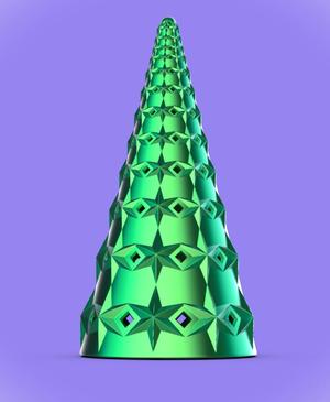 "Holy" Tree Tealight Topper #3