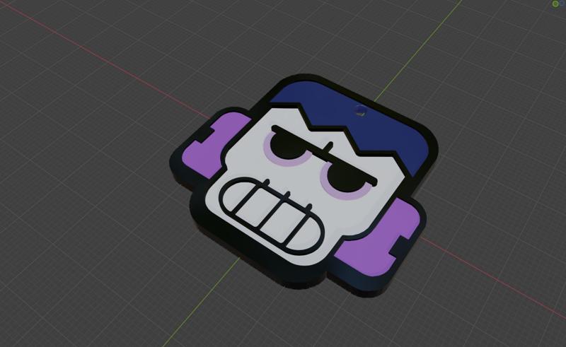 Frank Keychain - Brawl Stars