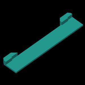 Nikon F80 back door latch