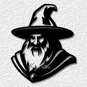 warlock cloak wall art wizard home decor