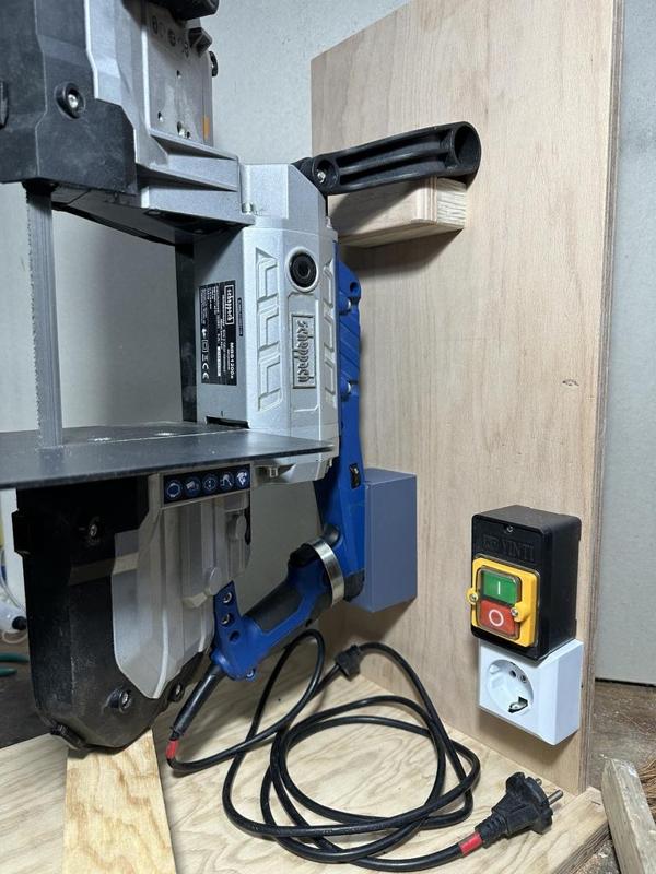 Convert Scheppach metal band saw MBS 1200 to table band saw