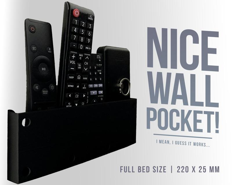 Wall Pocket | Full Bed Width!