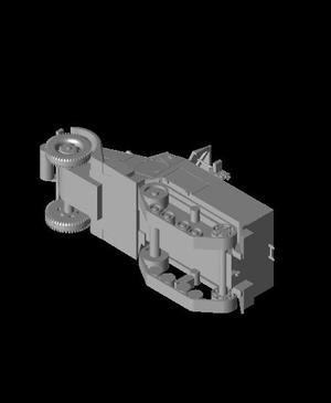 1/87 Scale M2 w M3 37 mm Half Track.stl
