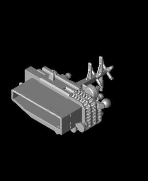 1250 Scale USS GEORGE WASHINGTON CVN-73 Island.stl
