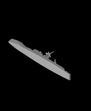 1/1250 Scale HMS Type 41 Frigate.stl