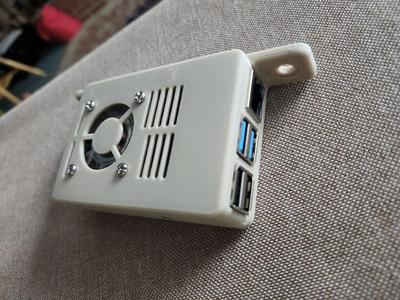Raspberry Pi 4B Octoprint Case with 40 mm Fan