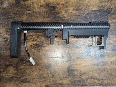 Carbon fiber airsoft with HPA engine (for mtw)