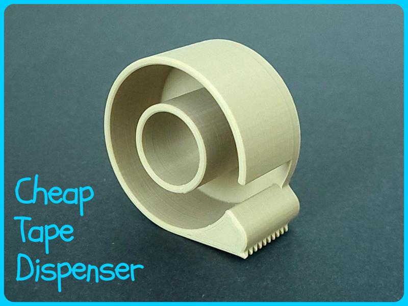 Cheap Tape Dispenser (Cutter Built-in)