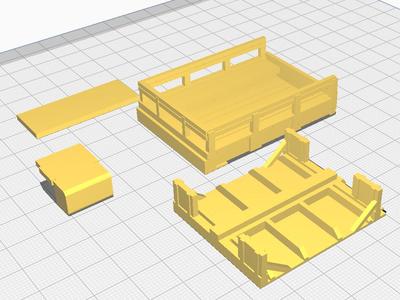 Troop Bed Revision and extra Fuel Can