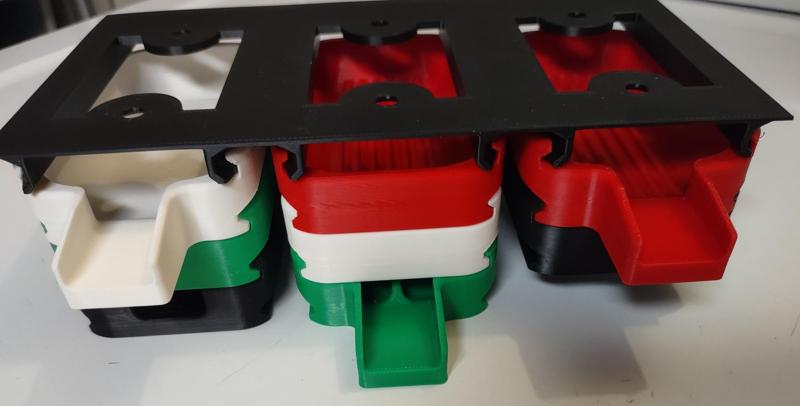 Slide Locking Hang Parts Trays