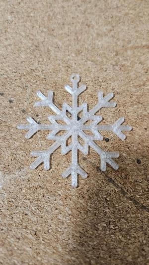 Snowflake Christmas Ornament