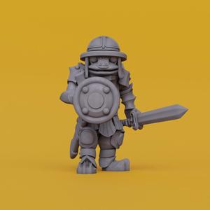 Bullywug Frog Soldier (C)