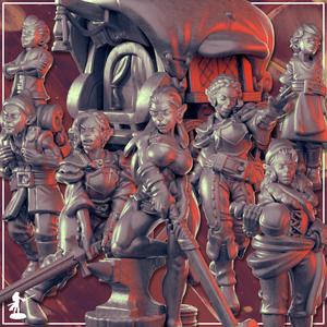 Bronze Elf Series [PRE-SUPPORTED] | Complete Collection - February 2023