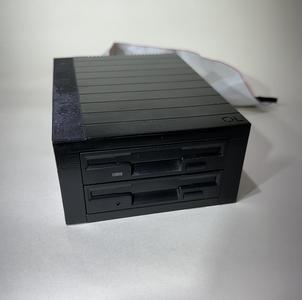 Dual disk drive enclosure for Sinclair QL