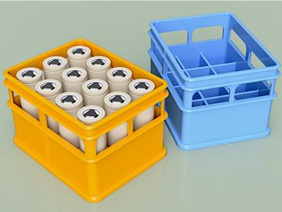 21700 Battery Beer Crate