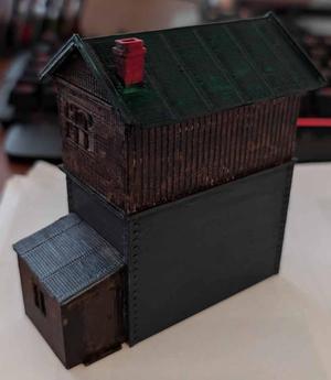 switch yard building HO