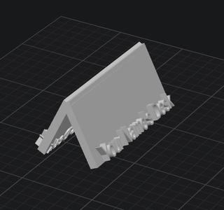 Desk Stand For Your Name