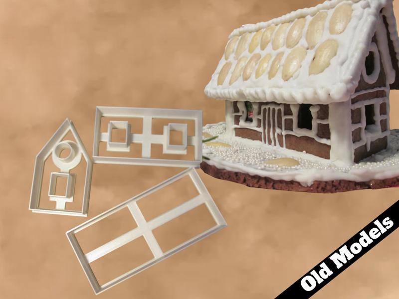 Gingerbread house cutter