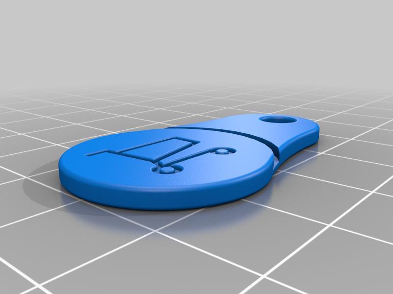 (breakable) Shoppingcard Chip / Einkaufswagenchip