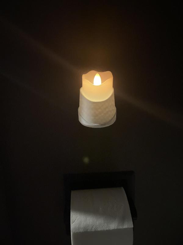 Candle wall mount holder 