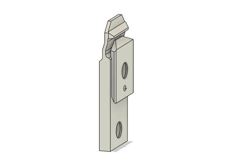 Wall mount with safety lock, UMS V1