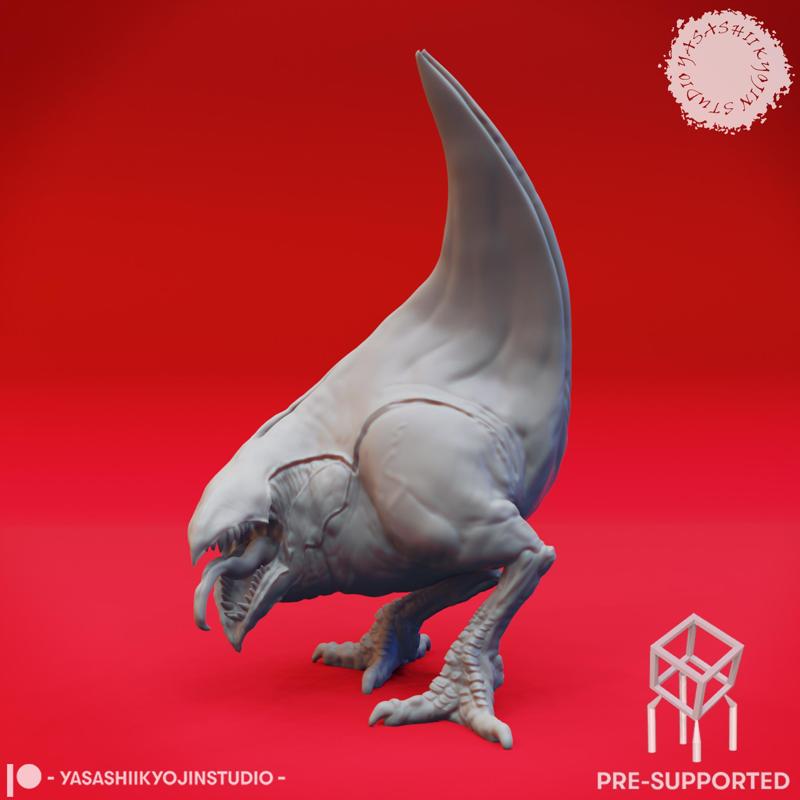 Abyssal Chicken - Tabletop Miniature (Pre-Supported)