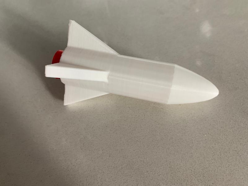 Low Poly Missile