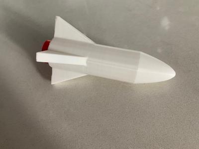 Low Poly Missile