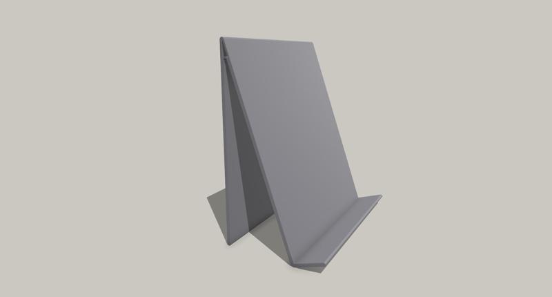 Simple Book Display Stand