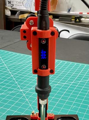 Front Control Soldering Iron Mount