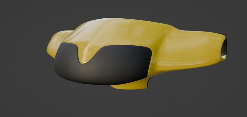 Piaggio zip styr kåpa